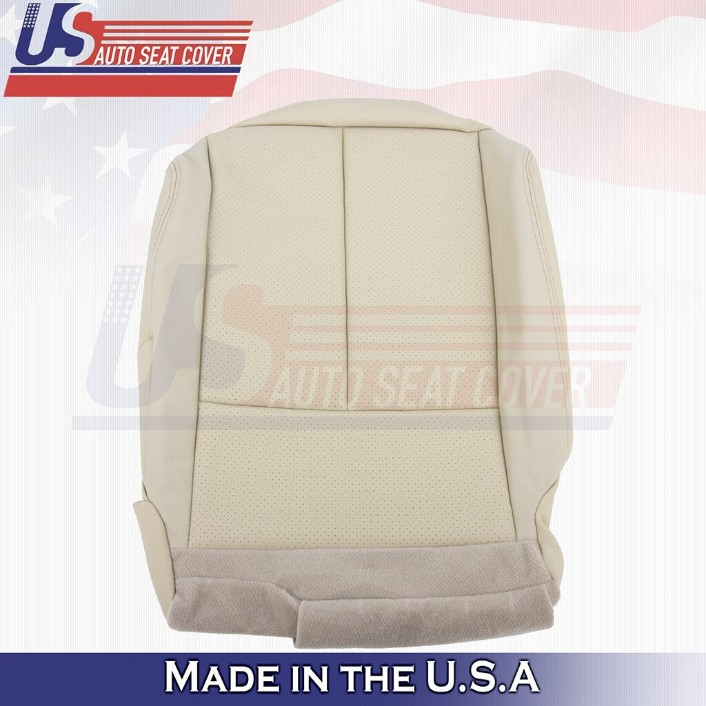 2015 to 2023 For Nissan Murano Driver & Passenger Bottoms Leather Seat Cover Tan