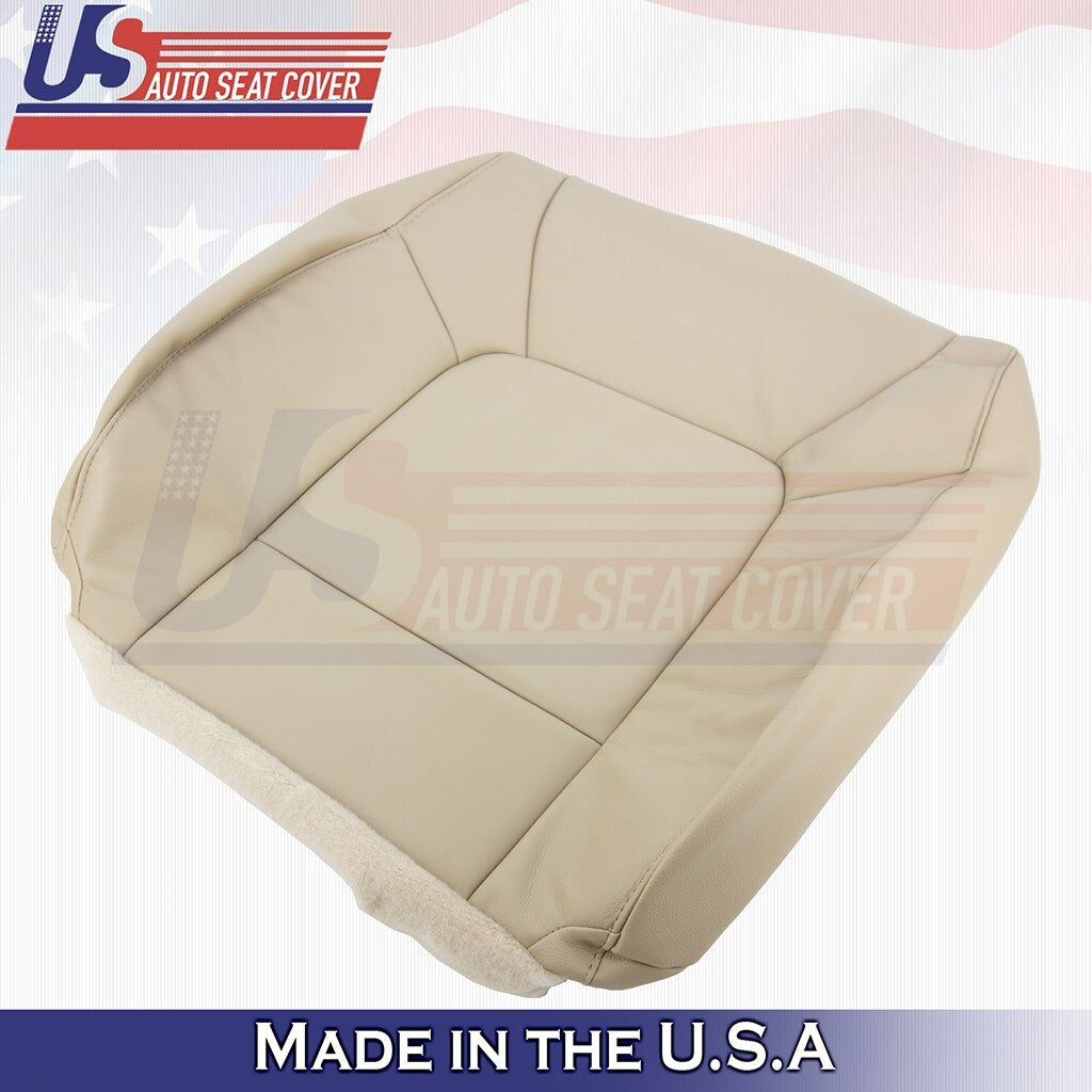 2009 2010 2011 Fits Honda Pilot Driver & Passenger Tops Leather Seat Cover Tan