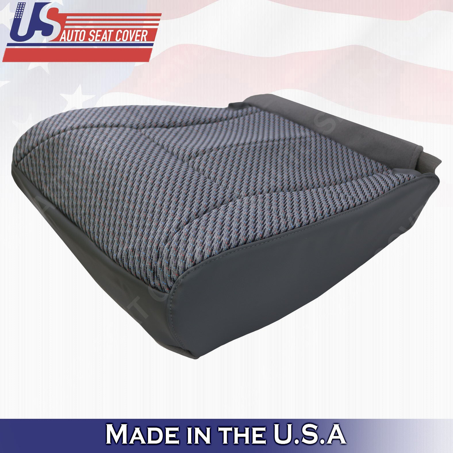 1999-2002 Fits Dodge Ram 1500 3500 WK TRUCK Driver Base Cloth Cover Dark Gray
