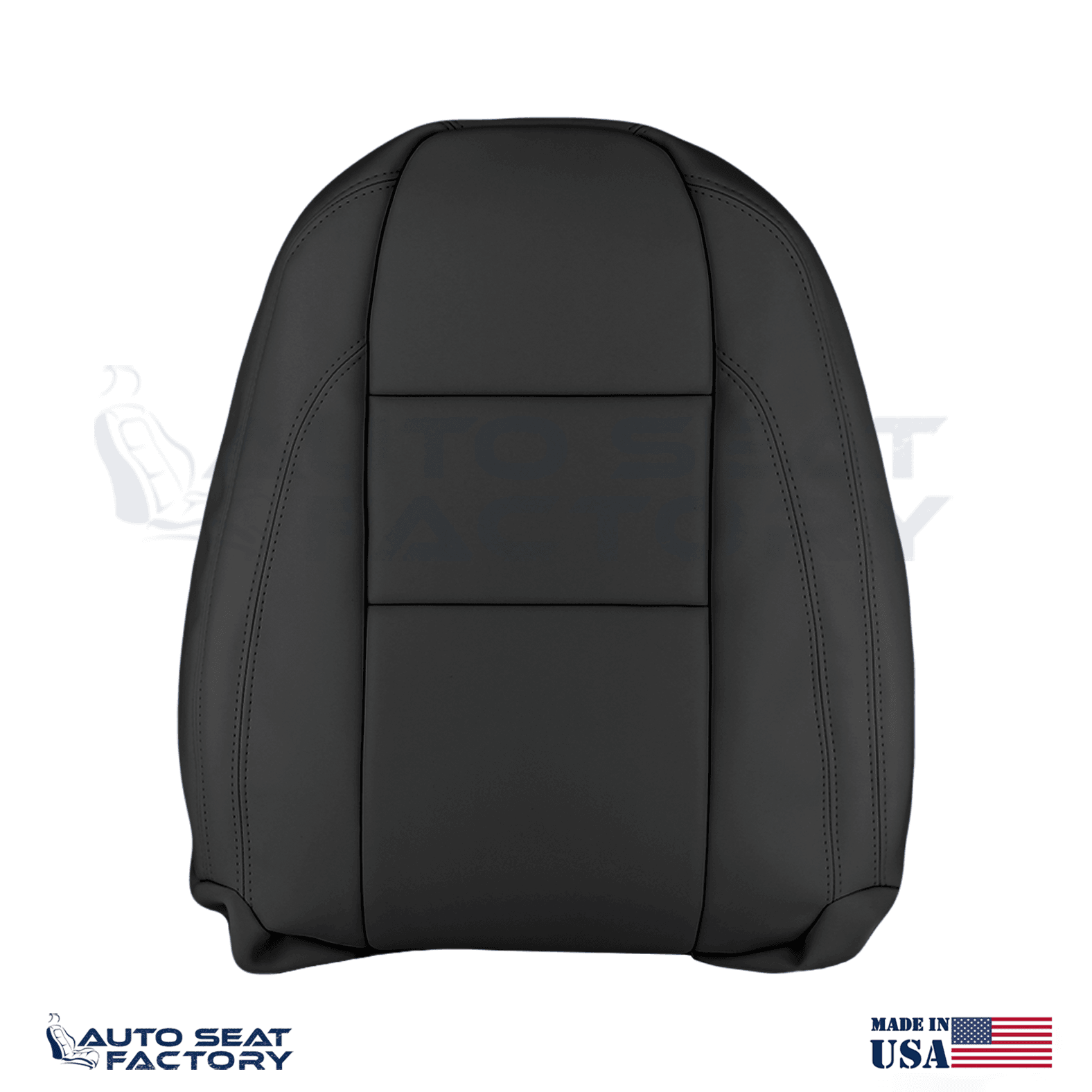 Replacement Fits 2007 - 2010 Volvo C70 Left & Right Top Black Vinyl Seat Covers