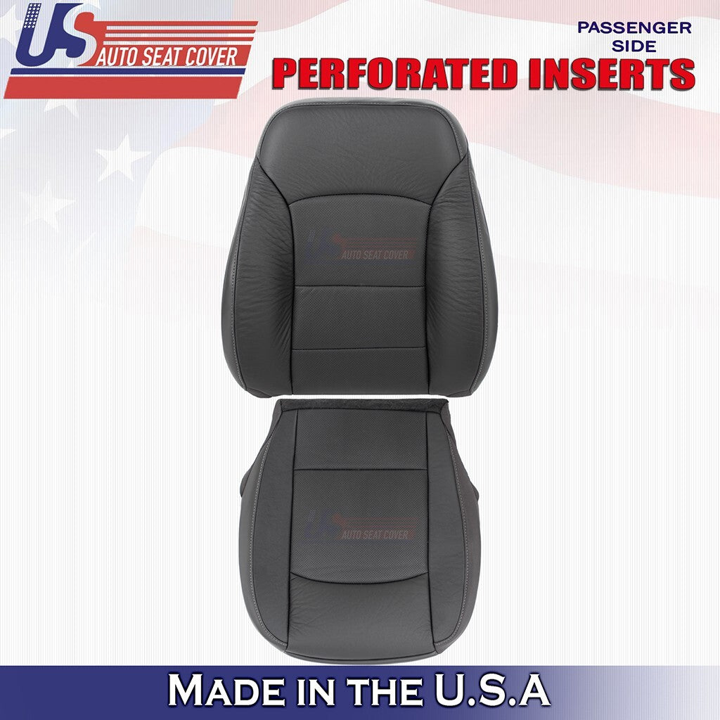 2016 2017 2018 2019 For Chevy Malibu Passenger Bottom Top Leather Cover Black