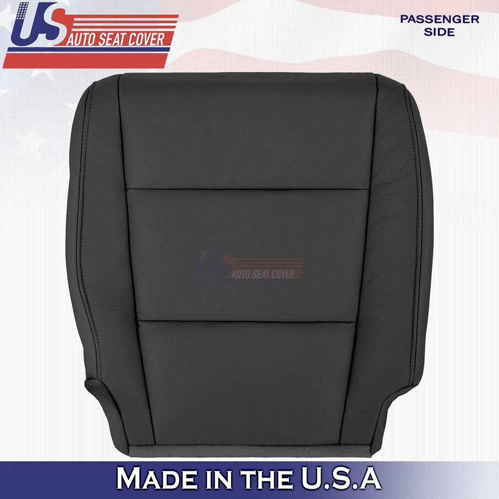 Passenger Side Bottom Leather Seat Cover Black 2009 2010 2011 Fits Honda Pilot