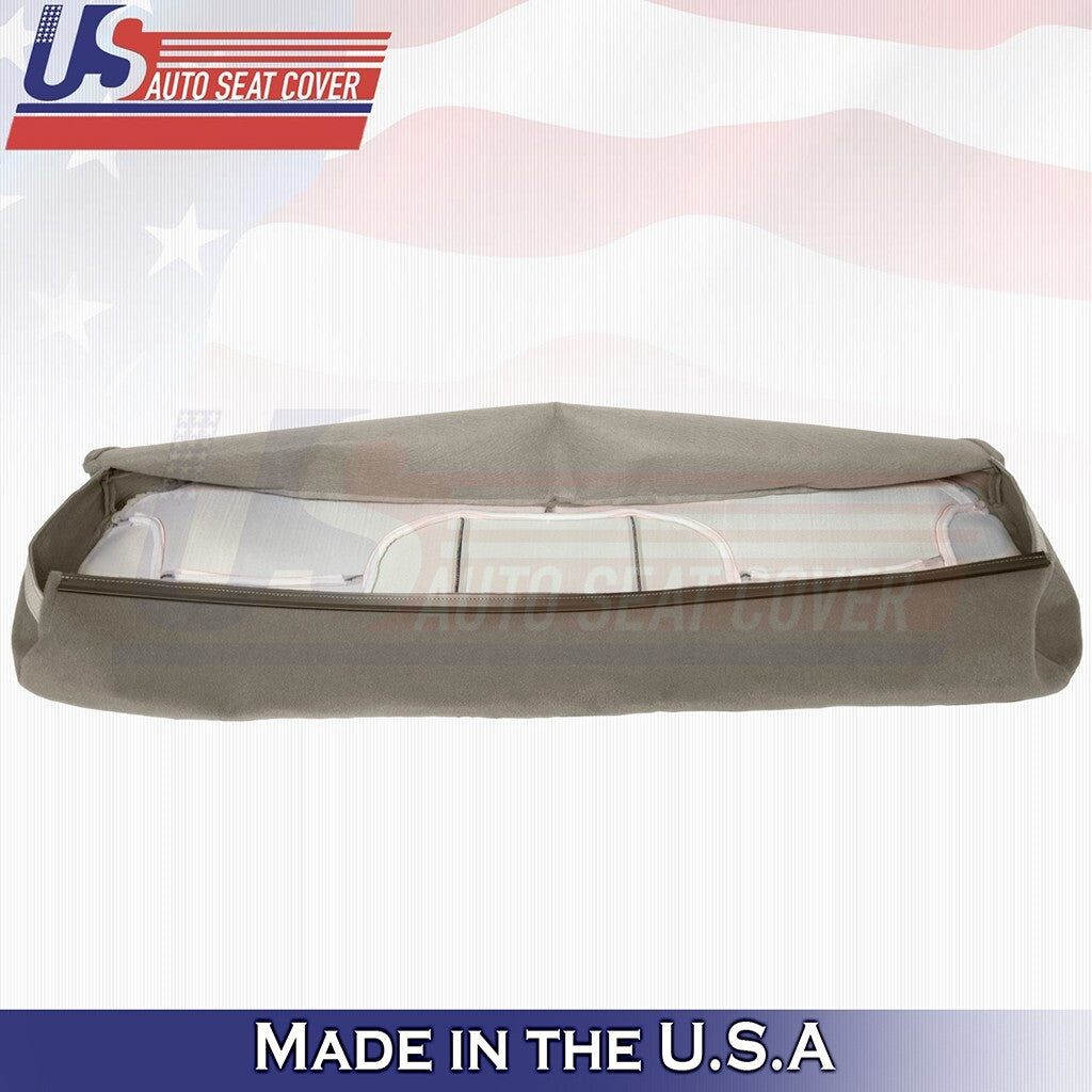 1995 to 2000 Fits GMC Sierra 1500 2500 Rear Bench Bottom Cloth Seat Cover Tan