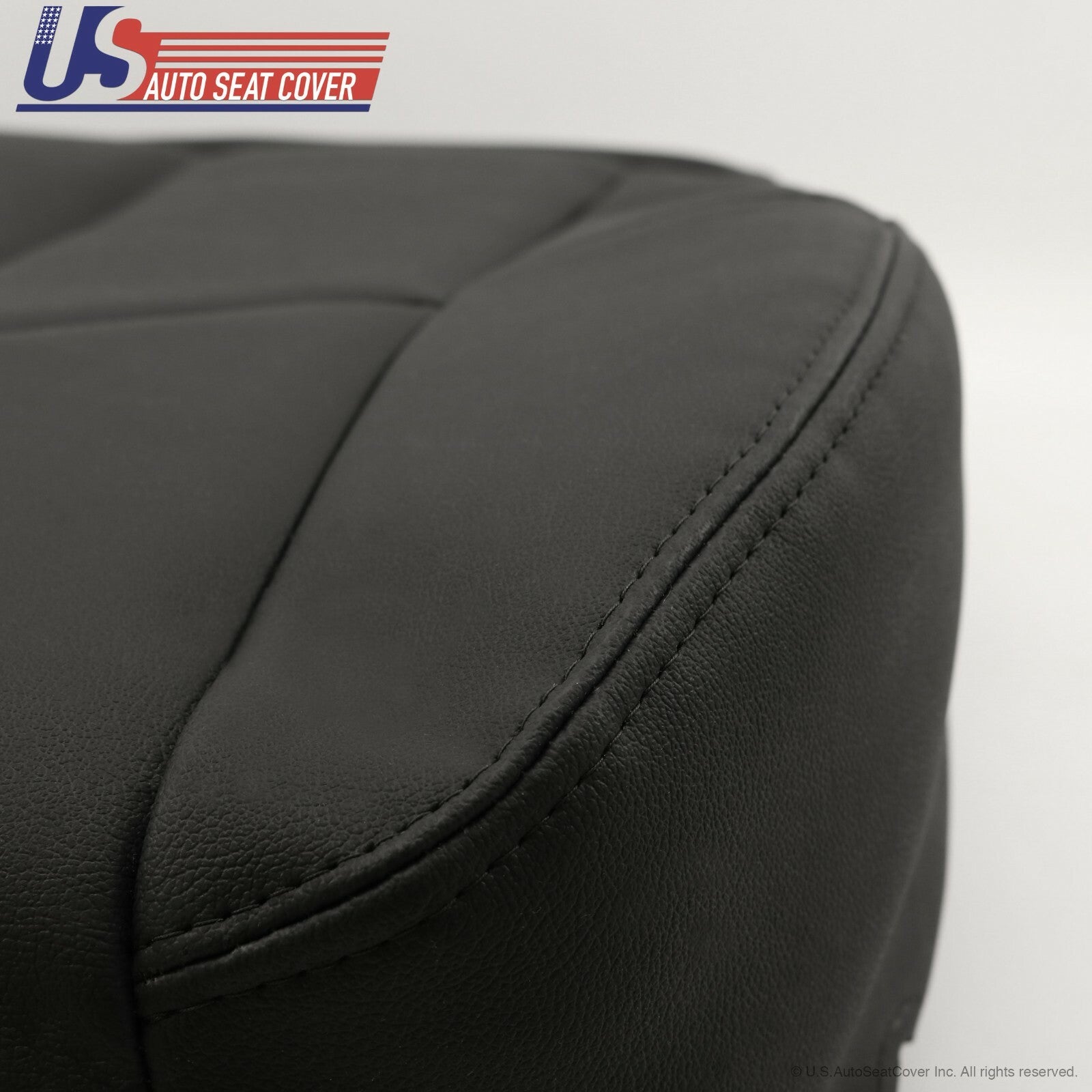 Fits 2000 2001 2002 2003 Lexus RX300 Passenger Bottom Leather Seat Cover BLACK