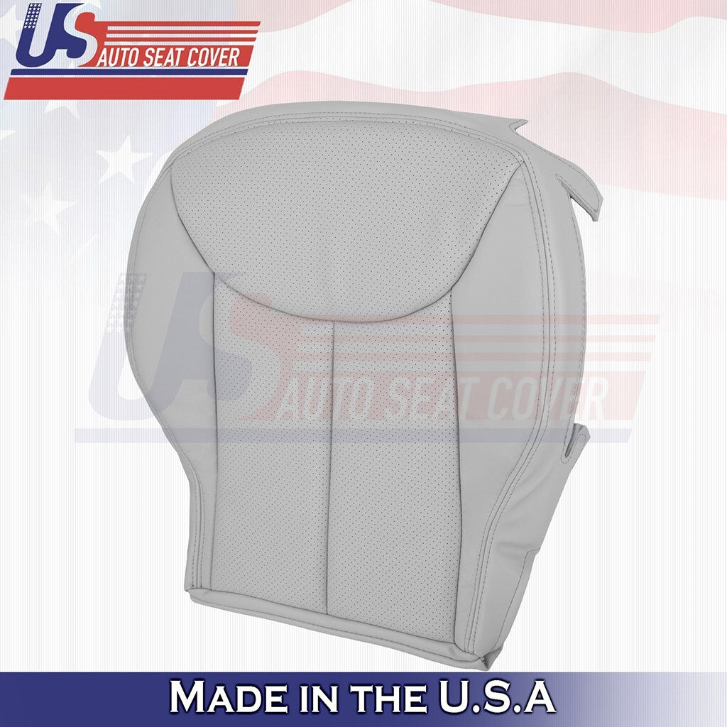 2003 2004 2005 For Mercedes Benz SL500 Driver Bottom Perf Leather Cover Gray