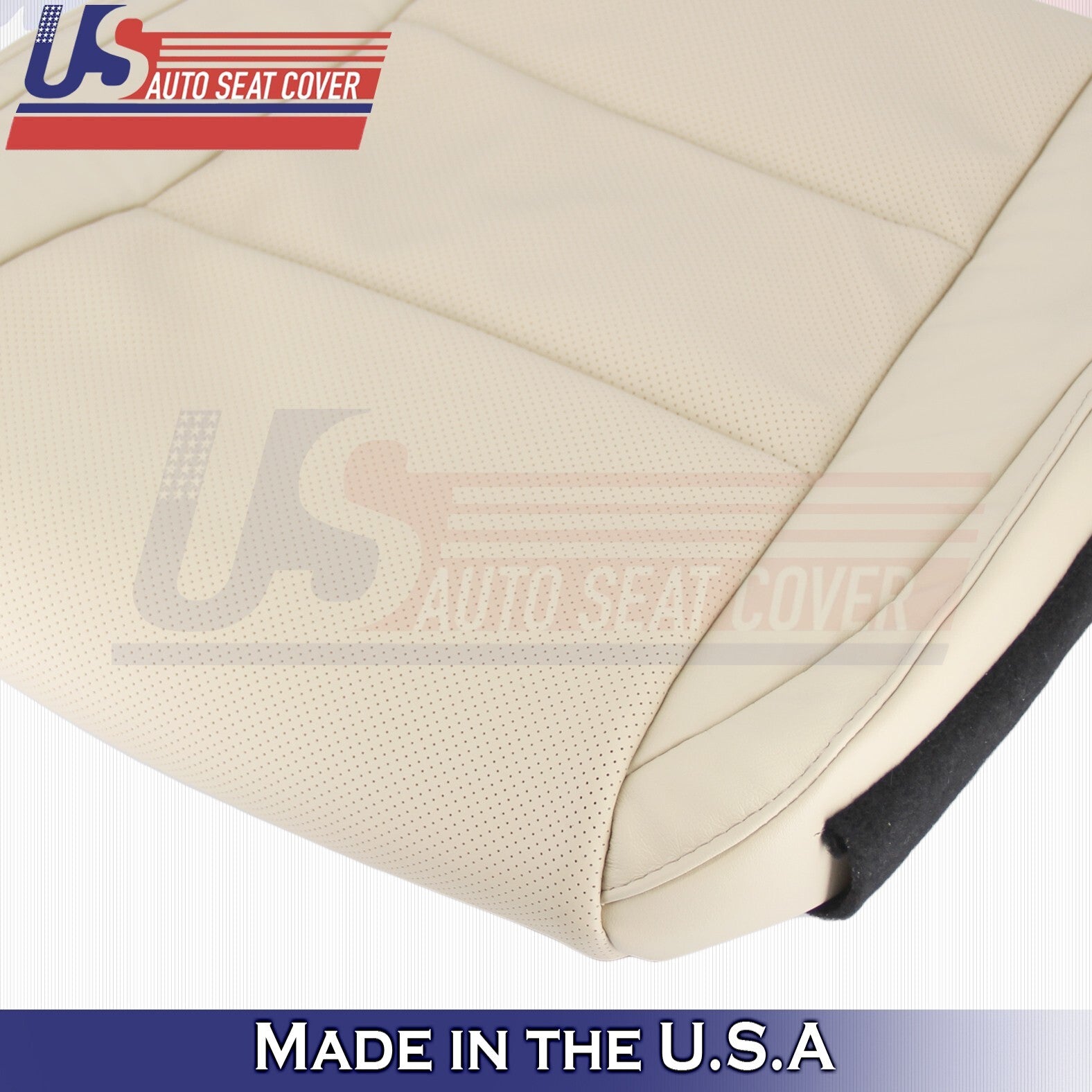 2013 to 2018 Fits Lexus ES350 Passenger Bottom Leather Seat Cover Tan