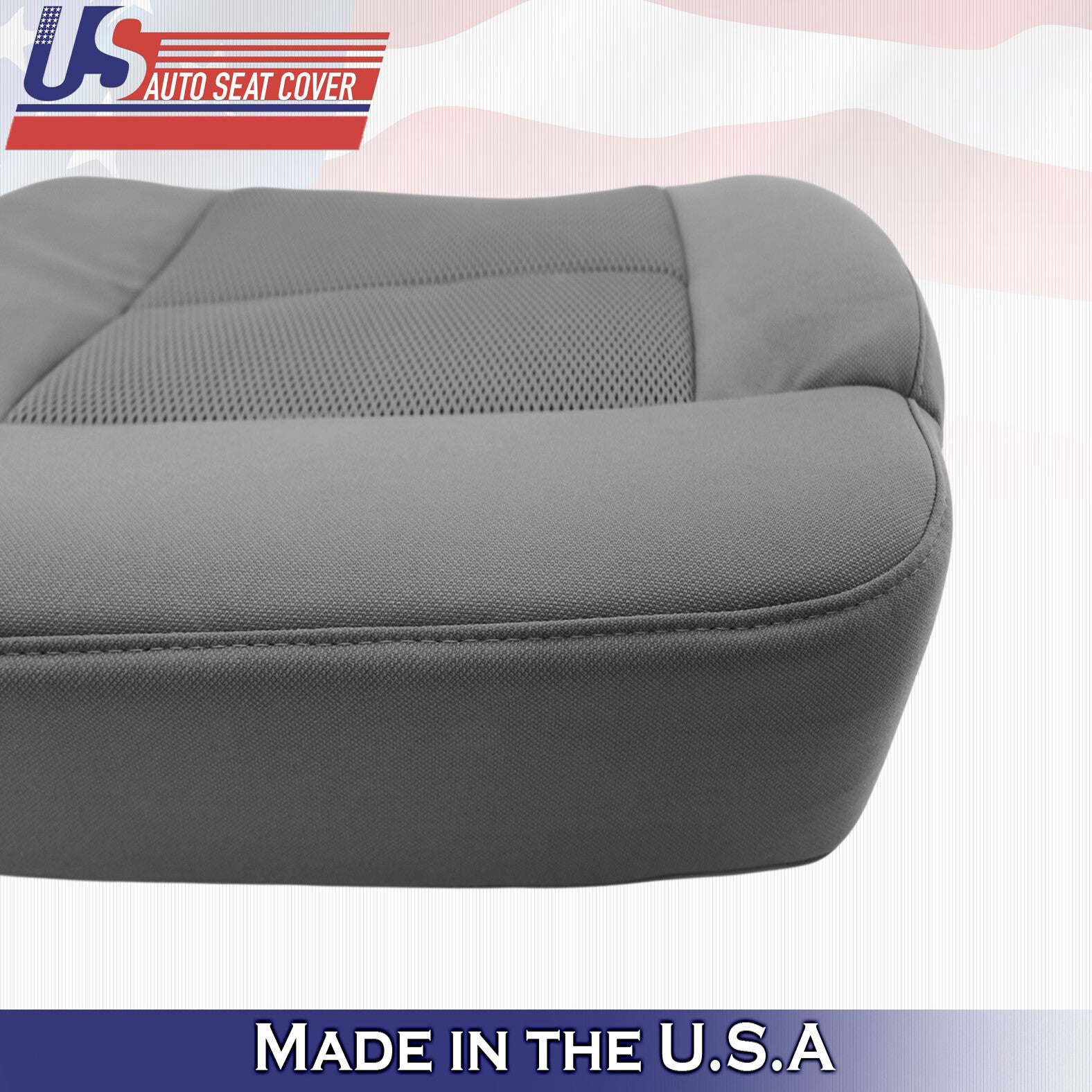 2004 2005 2006 Fits Ford F150 FX2 FX4 Front Bottoms Gray Cloth Seat Cover