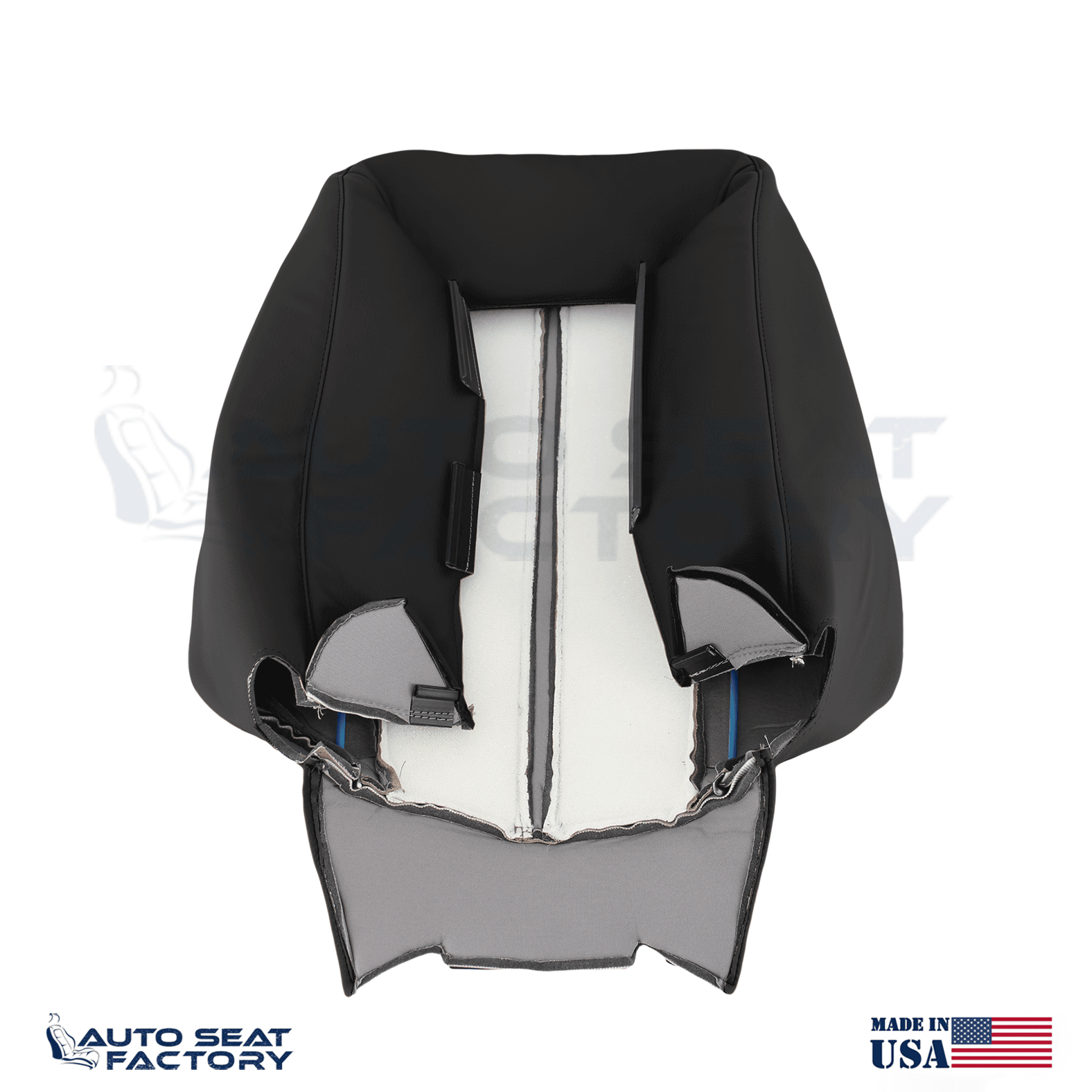 Replacement 2011 -2015 Lincoln MKX Perforated Black Vinyl Seat Covers 4PCS