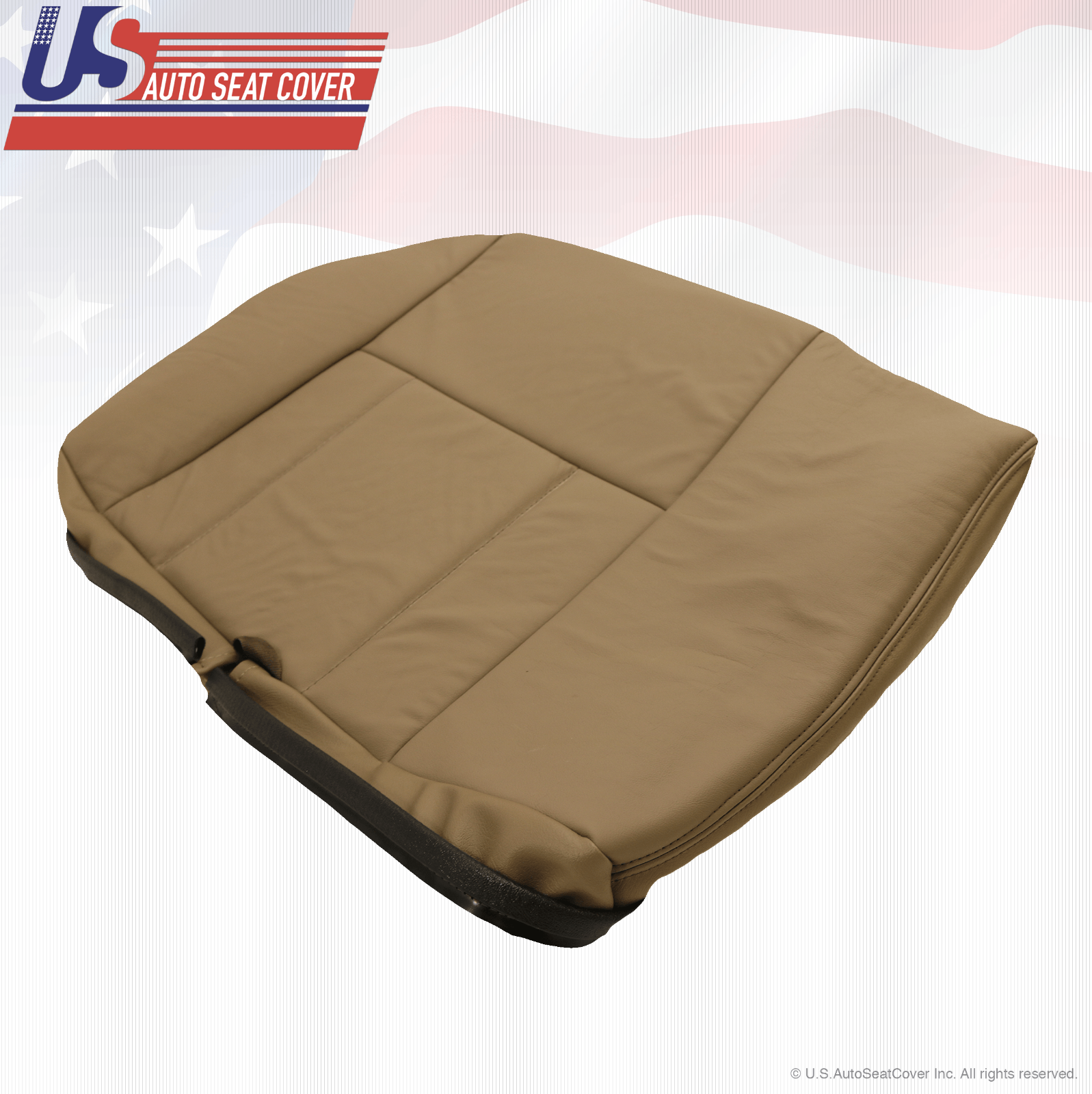 Rear Driver Side Bottom Vinyl Seat Cover Tan 1996 to 2002 Fits Toyota 4Runner