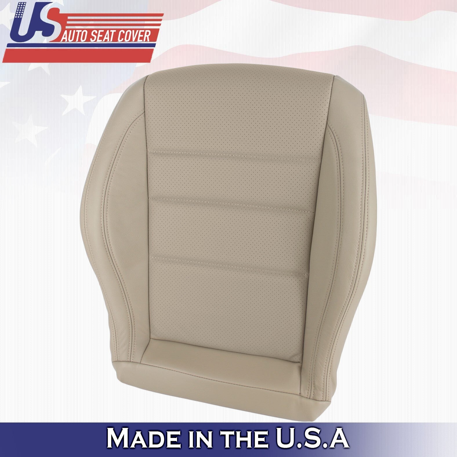 2012 to 2015 For Mercedes Benz C350 2Door Front Set Bottoms Leather Covers Tan