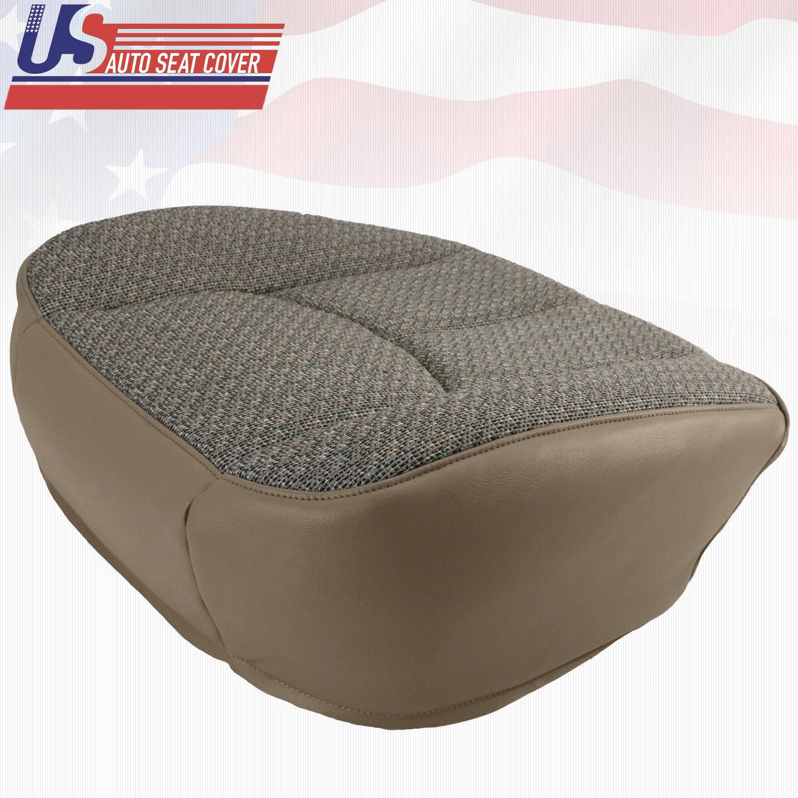 2003 2004 GMC Sierra 1500 1500HD Work Truck Driver Bottom Cloth Seat Cover TAN