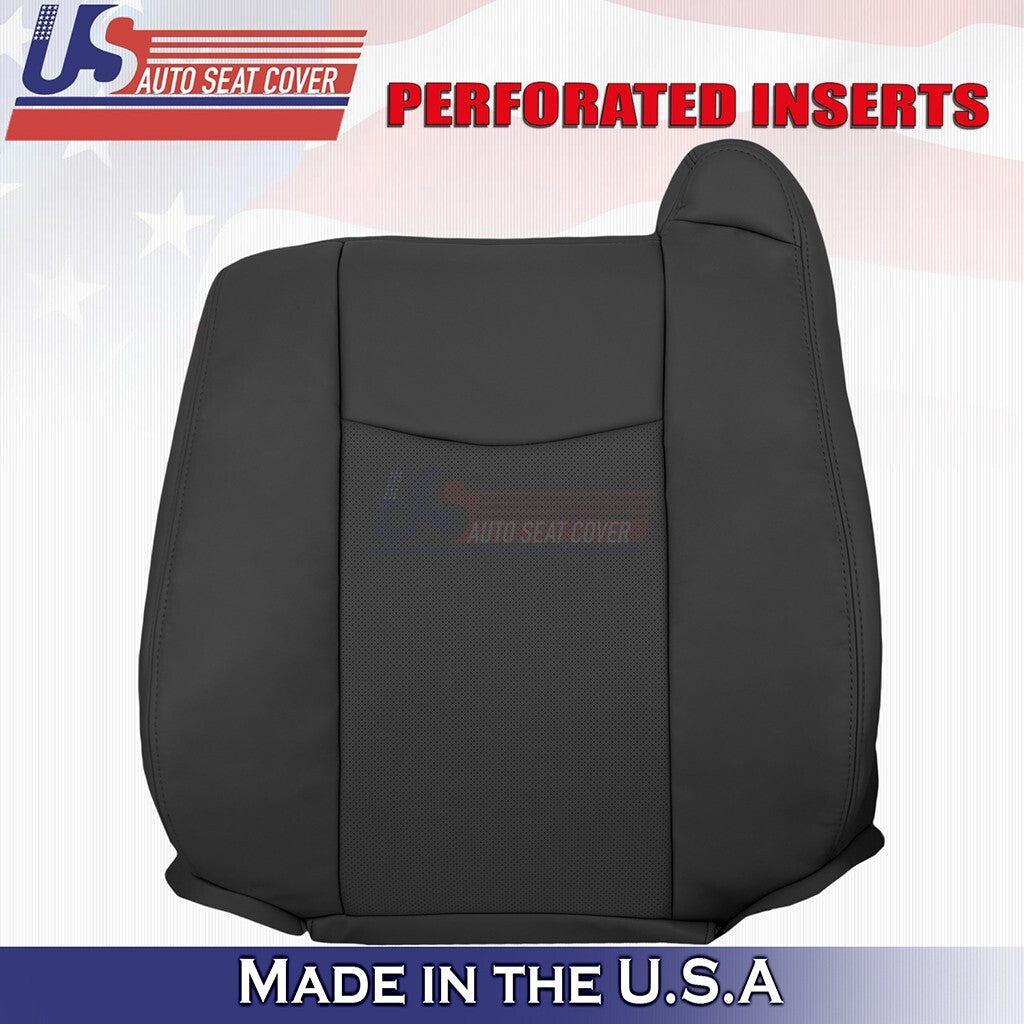 2004 2005 2006 2007 2008 2009 For Cadillac SRX Driver Upper Leather Cover Black
