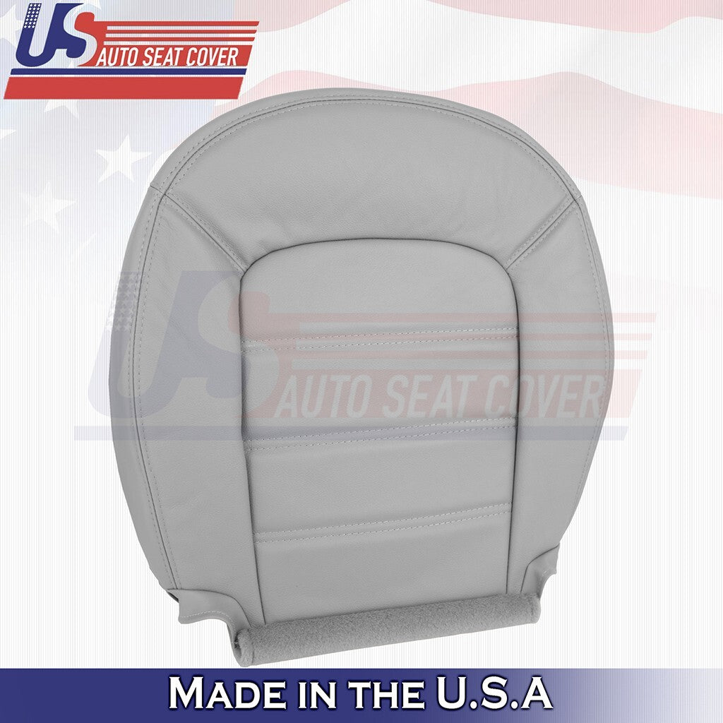 2002 to 2005 Fits Ford Explorer XLT Passenger Top Bottom Leather Seat Cover Gray