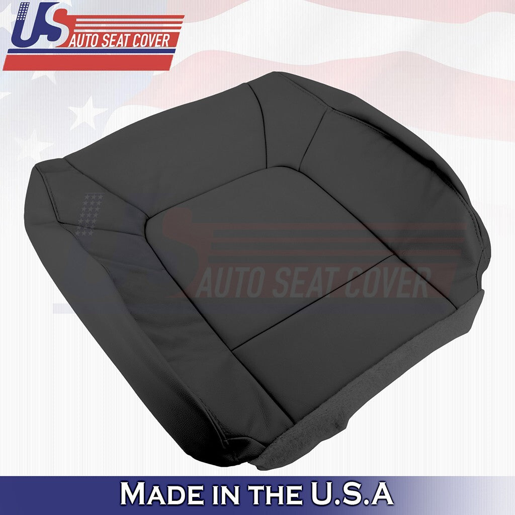 Driver Bottom & Top Leather Seat Cover Black 2009 2010 2011 Fits Honda Pilot