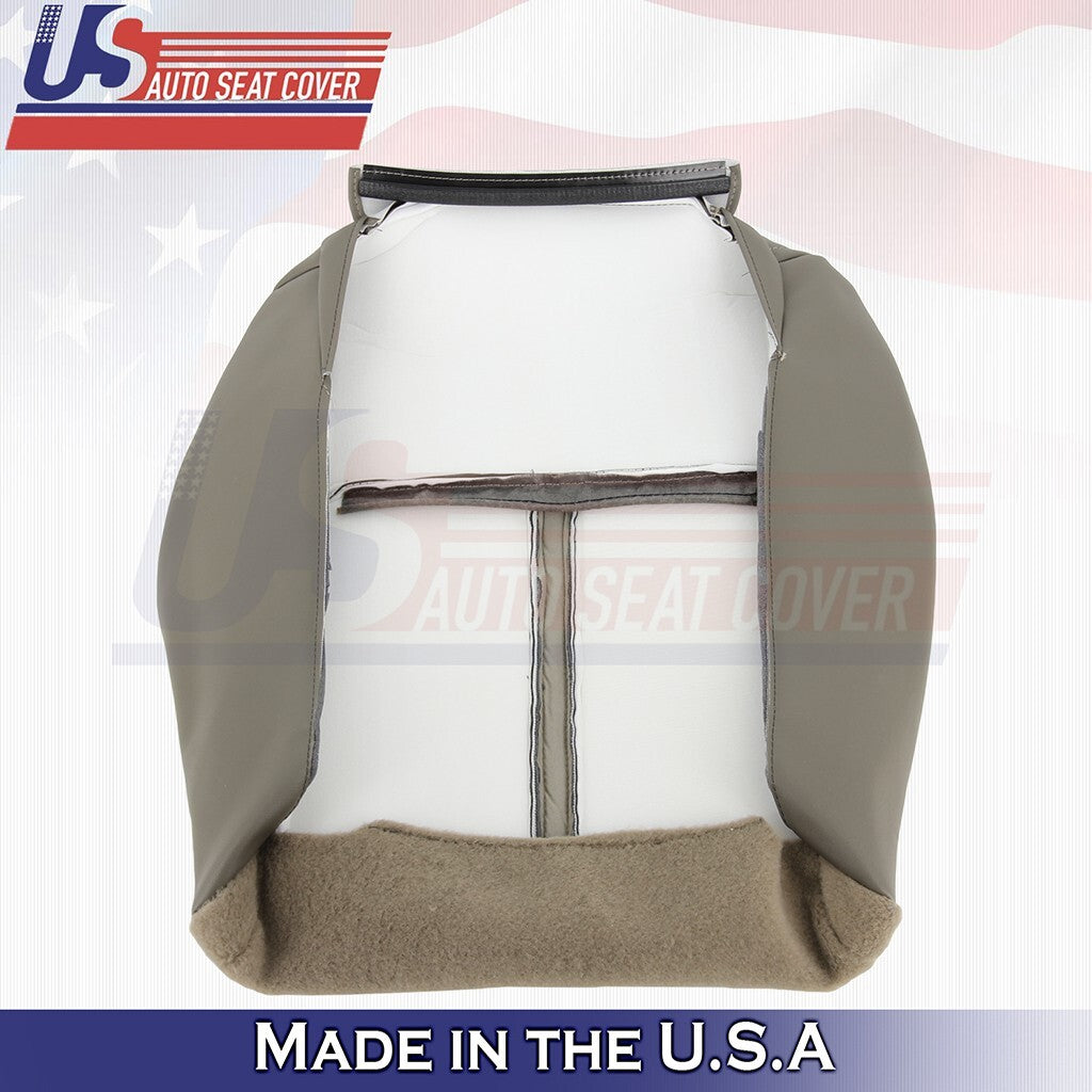 2005 to 2007 For Jeep Grand Cherokee Passenger Bottom & Top Leather Cover Tan