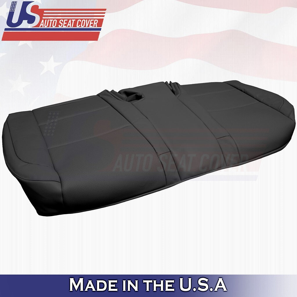2013 14 15 2016 2017 2018 For Lexus ES350 Rear Bench Bottom Leather Cover Black