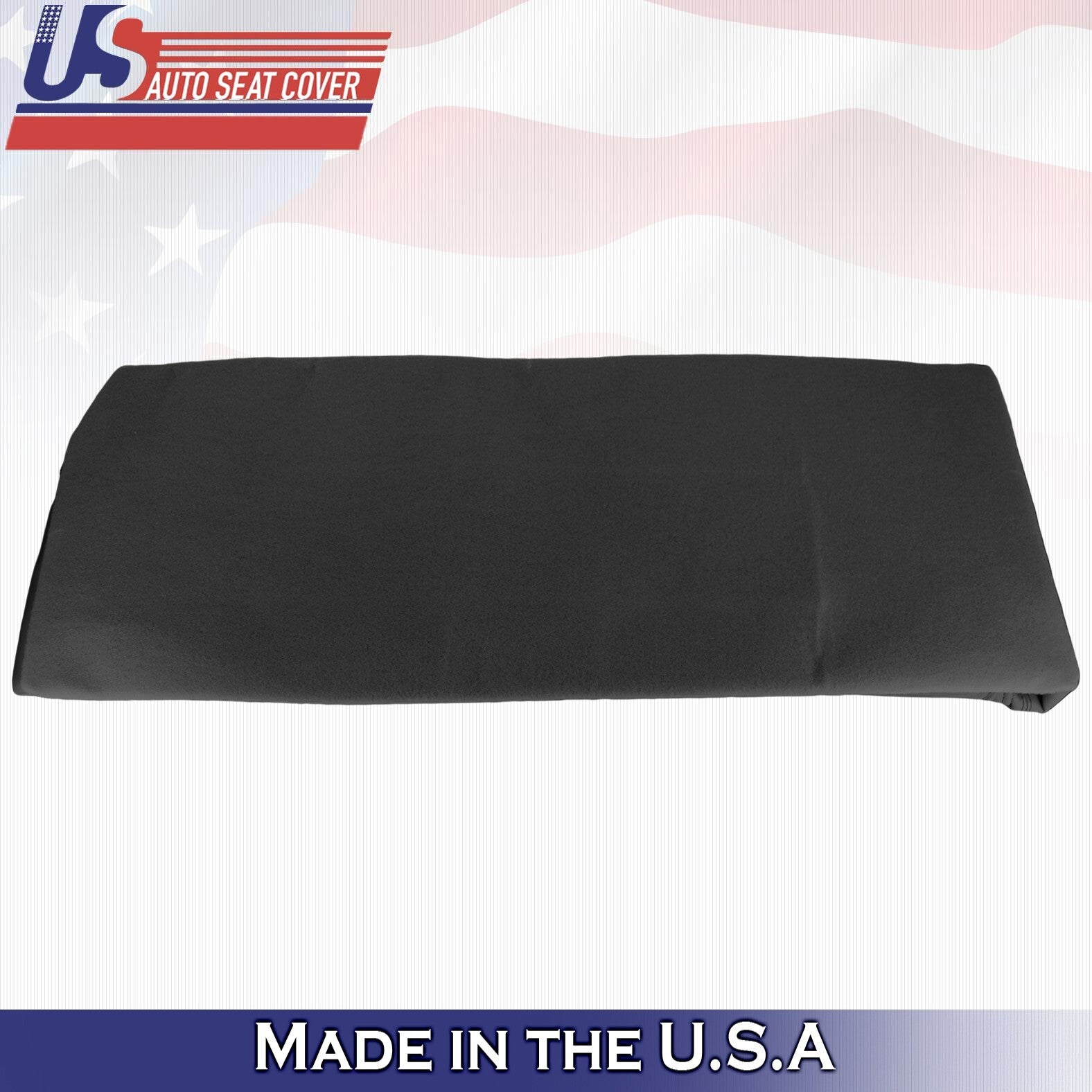 2011 to 2016 For Ford F550 Rear Driver & Passenger 2x Bottom Leather Covers BLK
