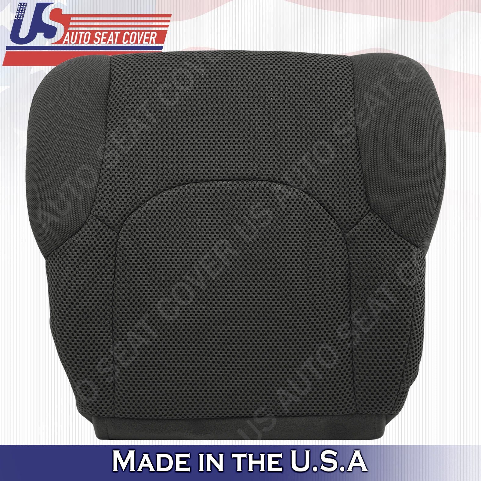 FITS 2005 to 2019 Nissan Frontier Front Lower Bottom Cloth Seat Cover Dark Gray*