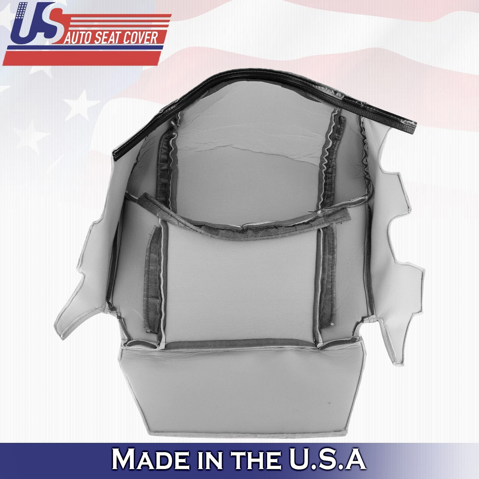 2011 2012 For Toyota Avalon Passenger Bottom Perforated Leather Seat Cover Gray