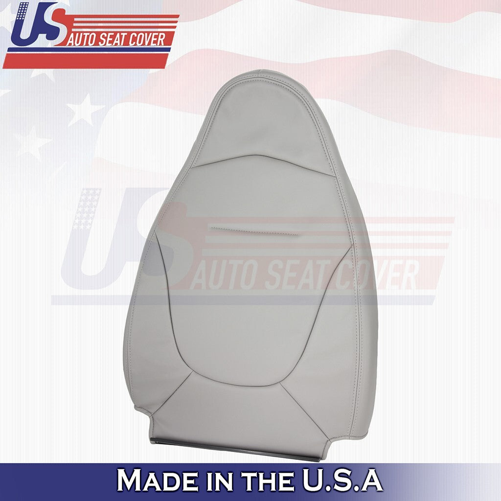 Passenger Bottom & Top Leather Seat Cover Gray FIts 1997 1998 Ford F150 Lariat
