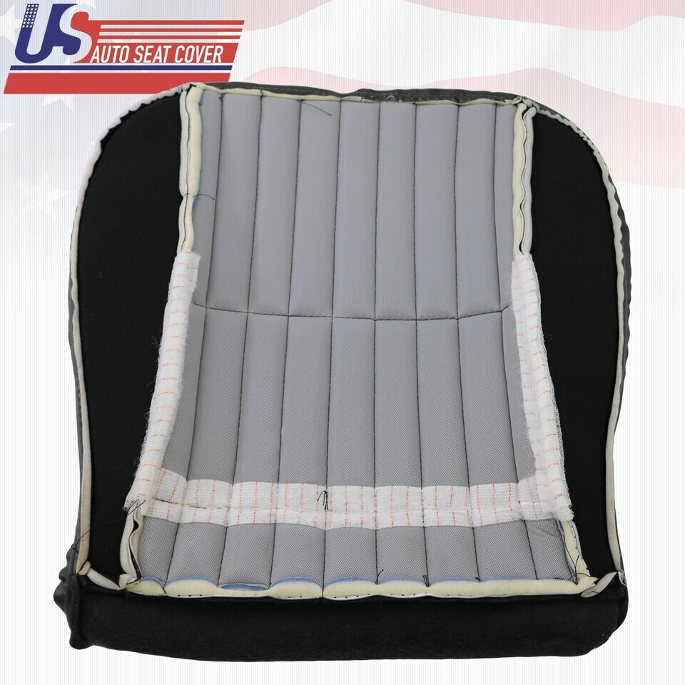 1997 to 2002 For Chevy Camaro Driver Bottom &Top Perforated Leather Cover Black