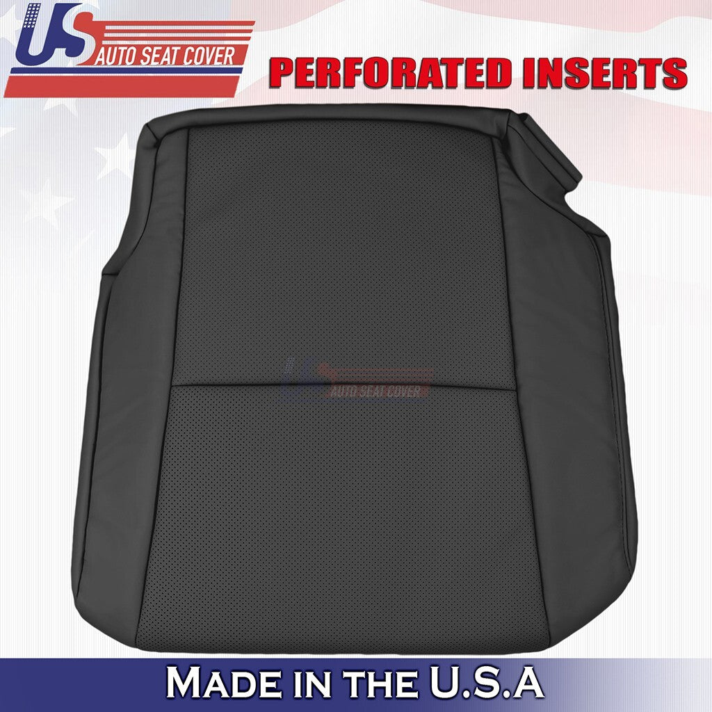 2010 - 2015 Fits Lexus RX350 REAR Driver Bottom Leather Seat Cover Black