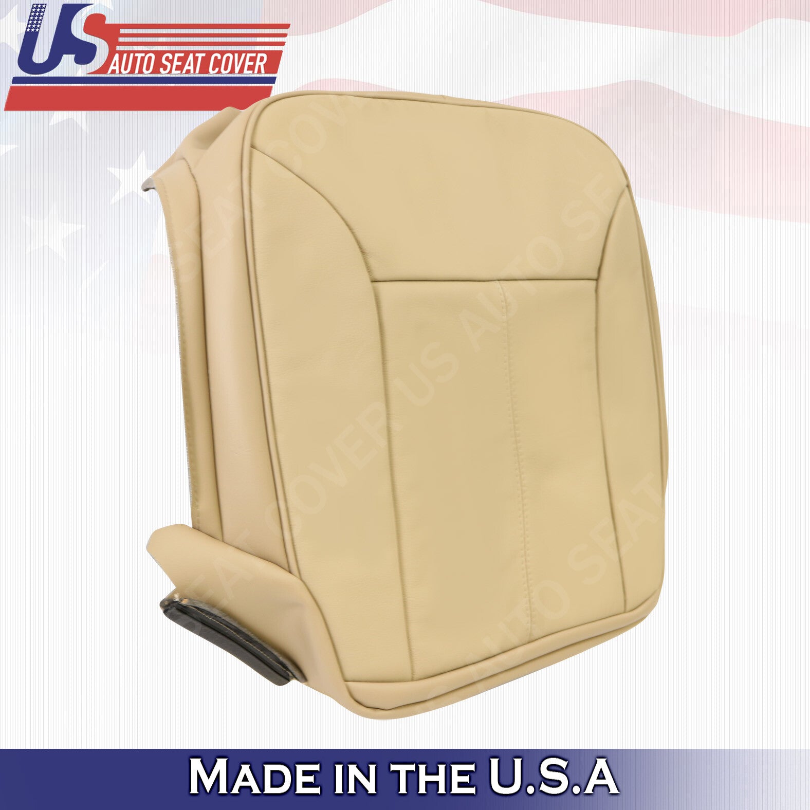 For 2010 2011 2012 Fit Mercedes Benz GL320 GL350 Driver Bottom Leather Cover Tan