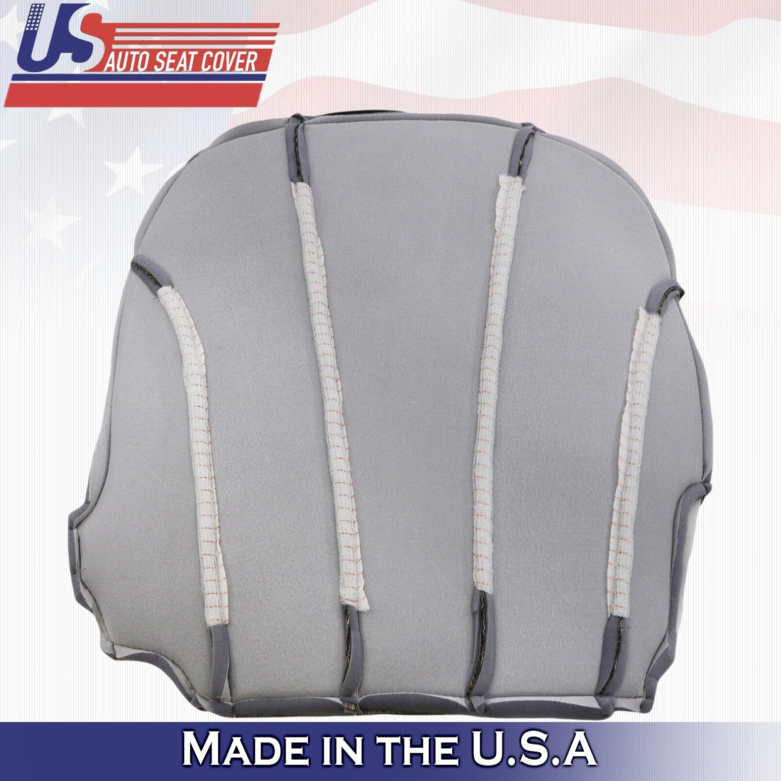 1999 2000 2001 2002 For Chevy Silverado WT 2x Top & 2x Bottom Cloth Covers Tan