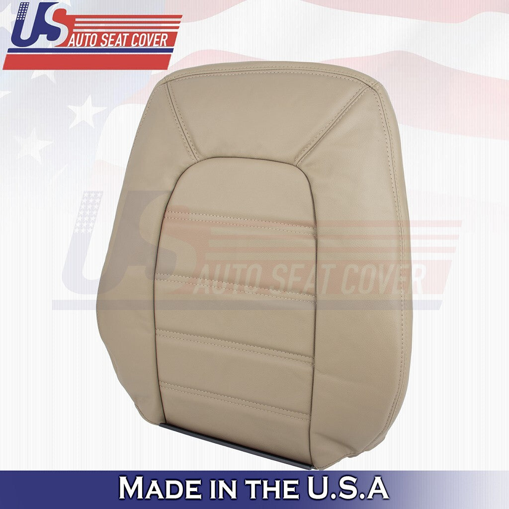 2002 2003 2004 2005 Fits Ford Explorer XLT Driver Top & Bottom Leather Cover Tan