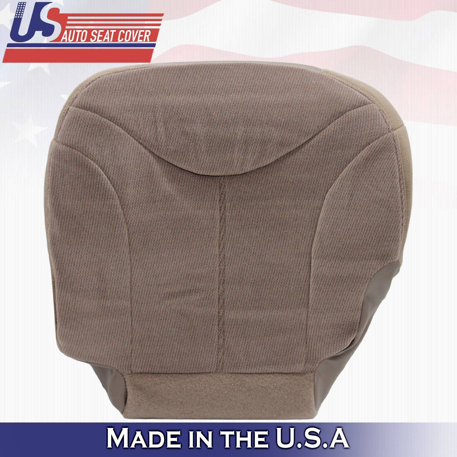 2000 For GMC Sierra 1500 3500 SLT SLE Driver Passenger Bottom Cloth Covers Tan