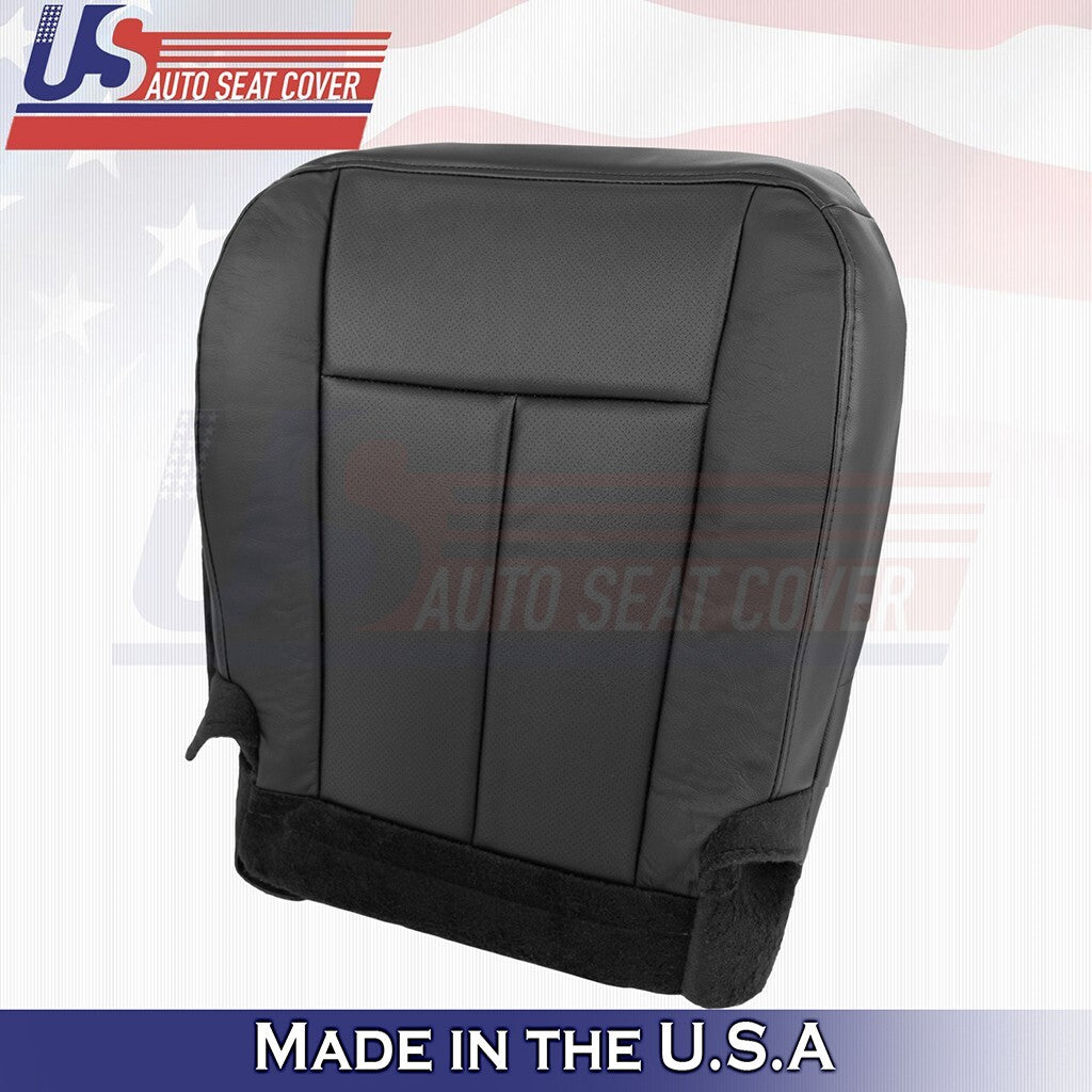 2015 2016 2017 Fits Ford Expedition Front Set Bottoms Leather Perf Cover Black