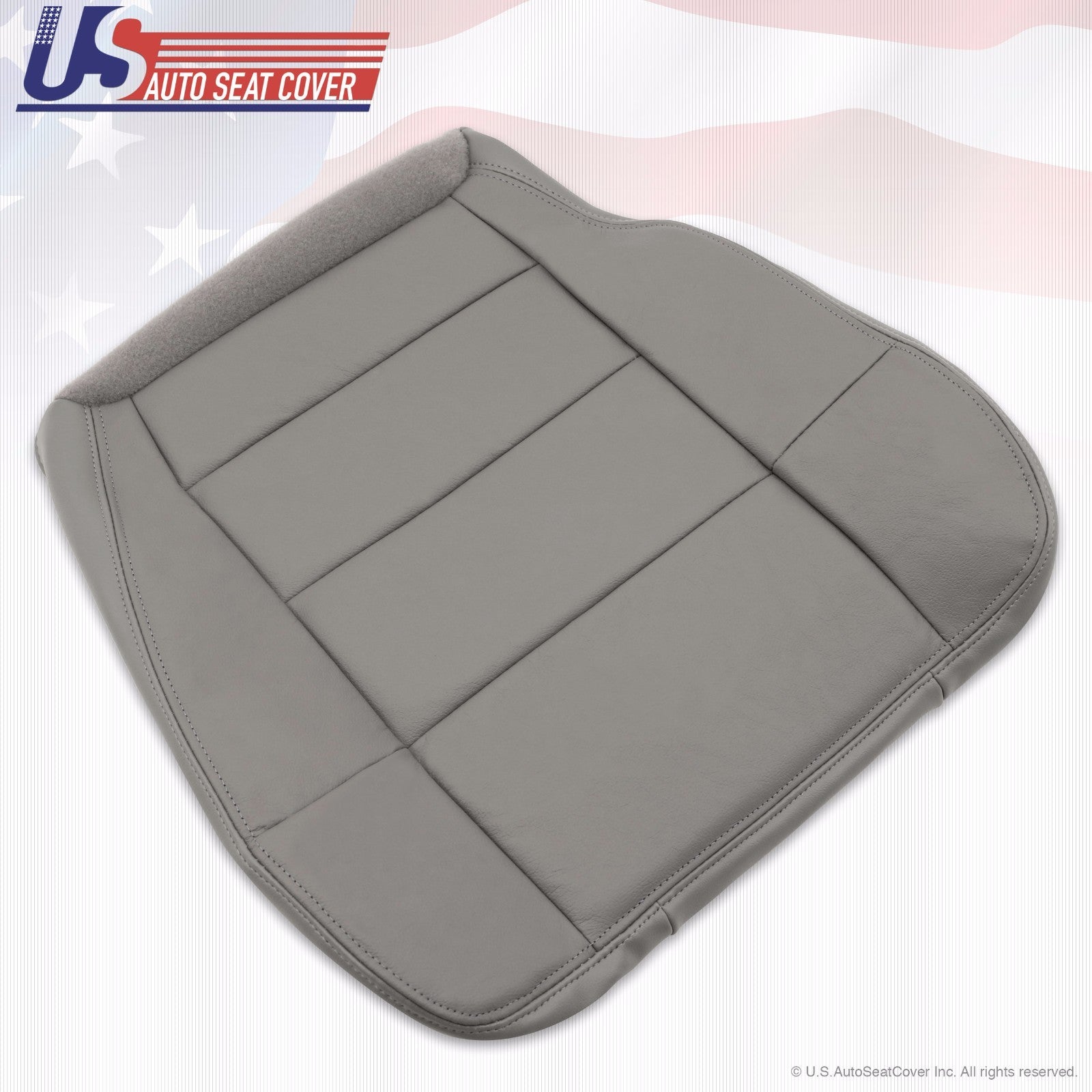 2003 Ford F-150 Lariat Extended-Cab Driver/Passenger Bottom Leather Cover GRAY