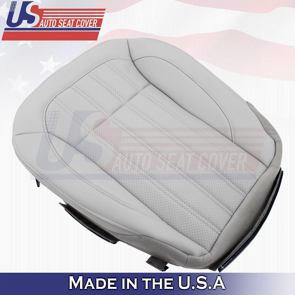 2016 2017 For Mercedes Benz GLE350 Driver & Passenger Bottom Leather Cover Gray