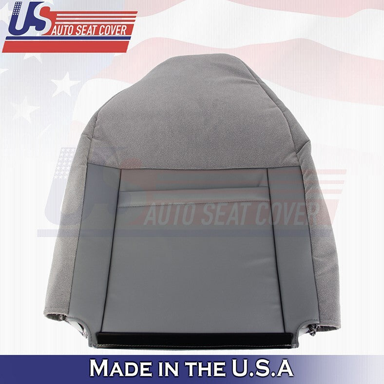 1992 - 1996 FITS Ford Bronco XLT Front Bottoms& Tops+ Armrests Cloth Cover Gray