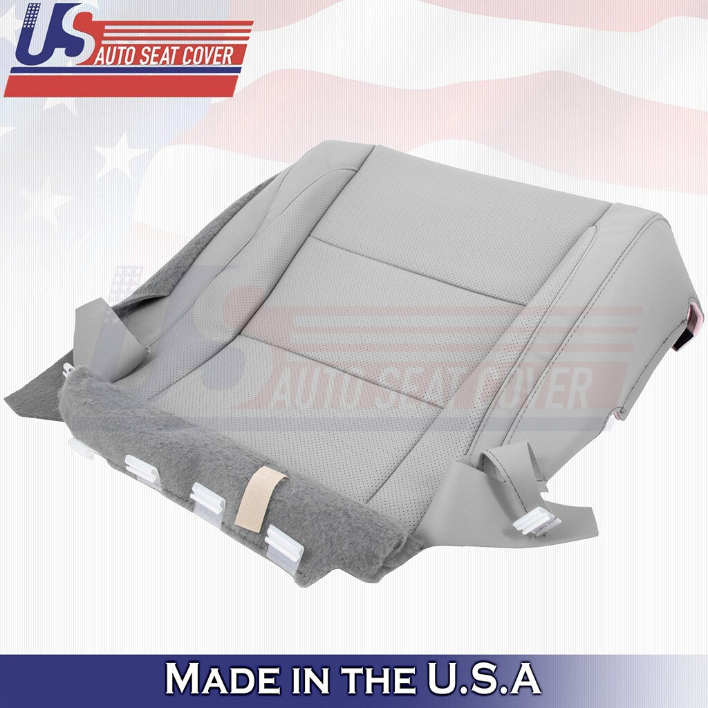 2014 to 2019 For Toyota Highlander Passenger Bottom Leather w/Perf Cover Gray