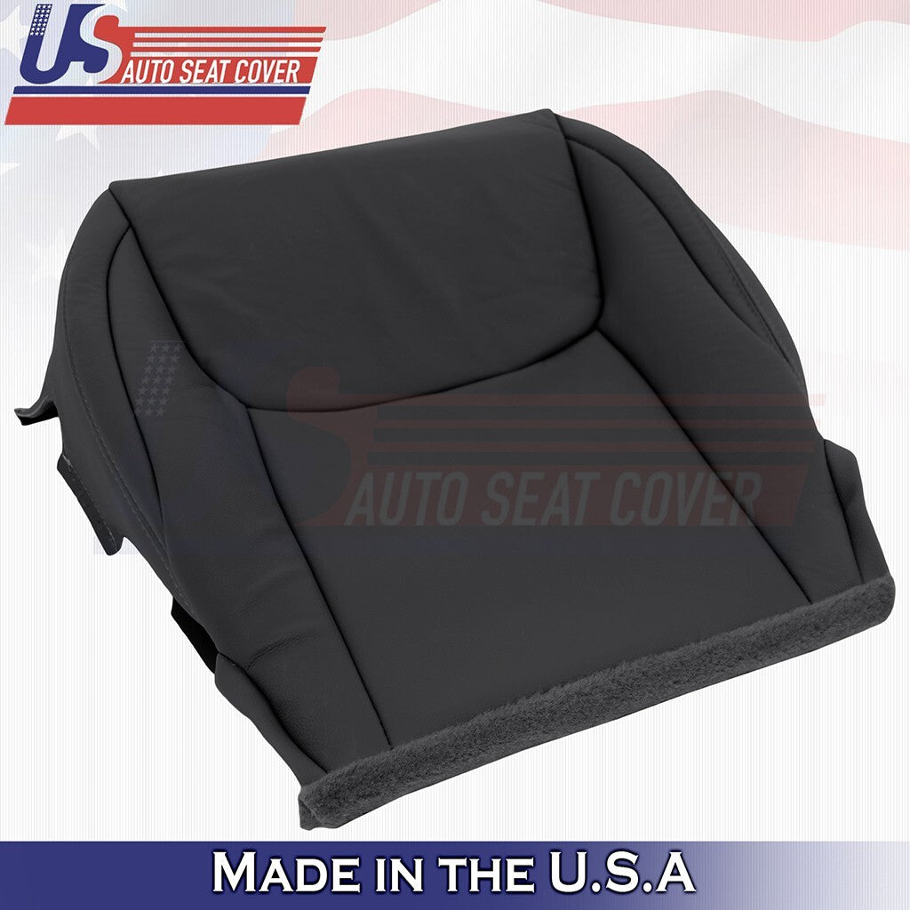 2004 to 2010 For Toyota Sienna Driver Passenger Bottom Top Leather Cover Black