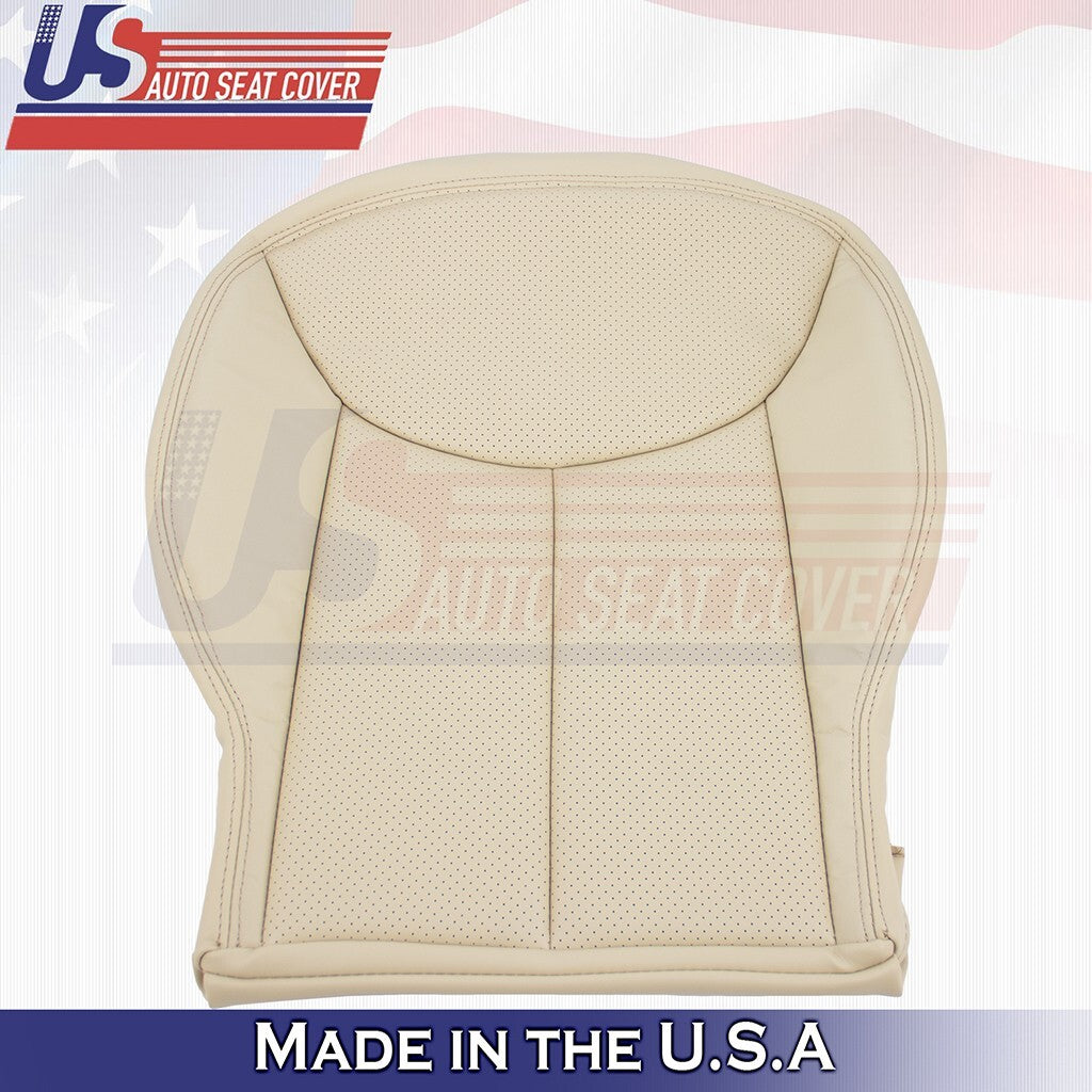 2003 2004 2005 For Mercedes Benz SL600 Driver Bottom Perf Leather Cover Beige