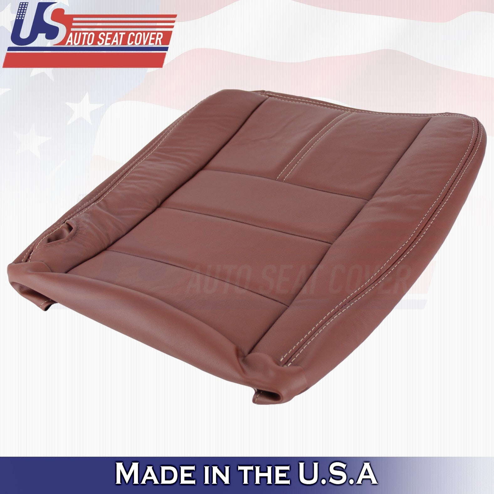 2008 to 2010 For Ford F250 F350 King Ranch Driver Top & Bottom Leather Covers