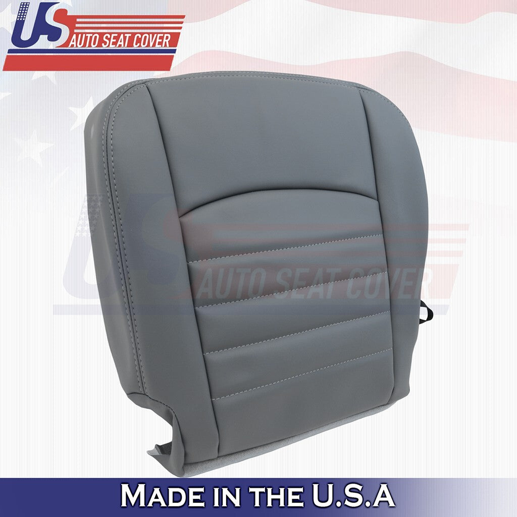 2013 to 2018 Fits Dodge Ram ST Tradesman Driver Bottom Vinyl Seat Cover Gray
