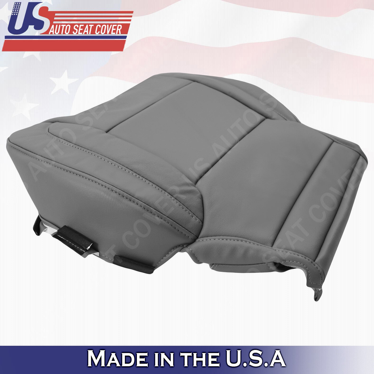 2015-2018 Chevy/GMC Tahoe, Suburban, Yukon Driver Bottom Leather Seat Cover
