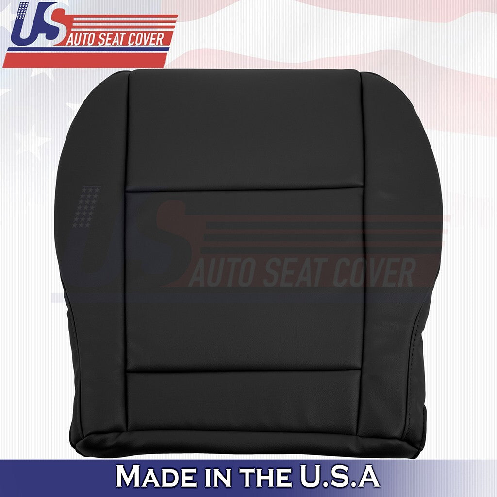 2019 2020 For Ford Transit 150 250 350 Passenger Bottom Vinyl Seat Cover Black