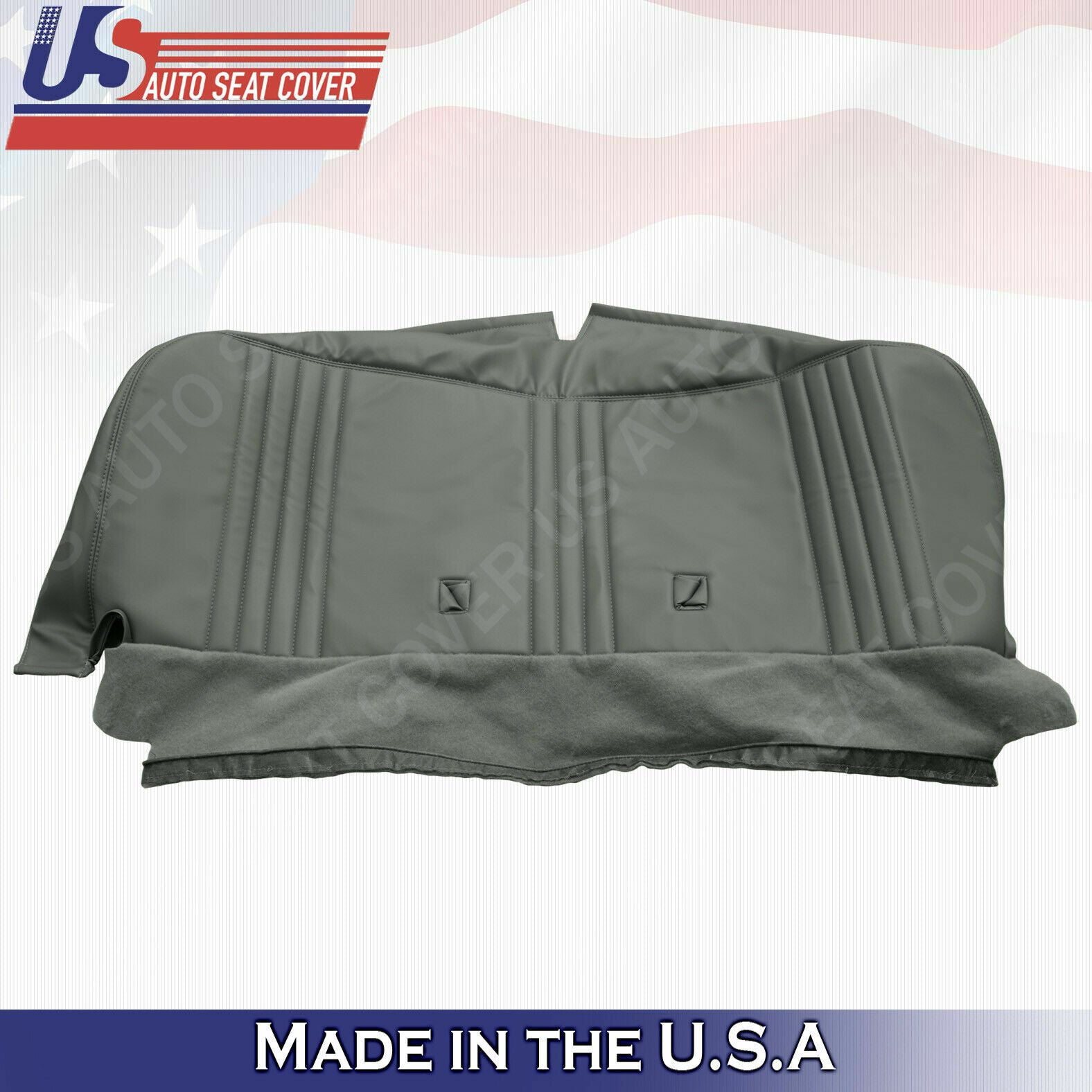 1995 to 1998 Fits for Chevy/GMC Sierra Cheyenne Bench Top Bottom Covers Gray
