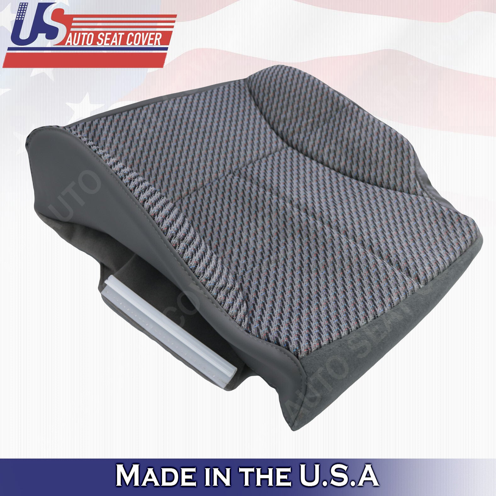 Work Truck PASSENGER Bottom "Gray" Cloth Cover for 1998 TO 2002 For Dodge Ram