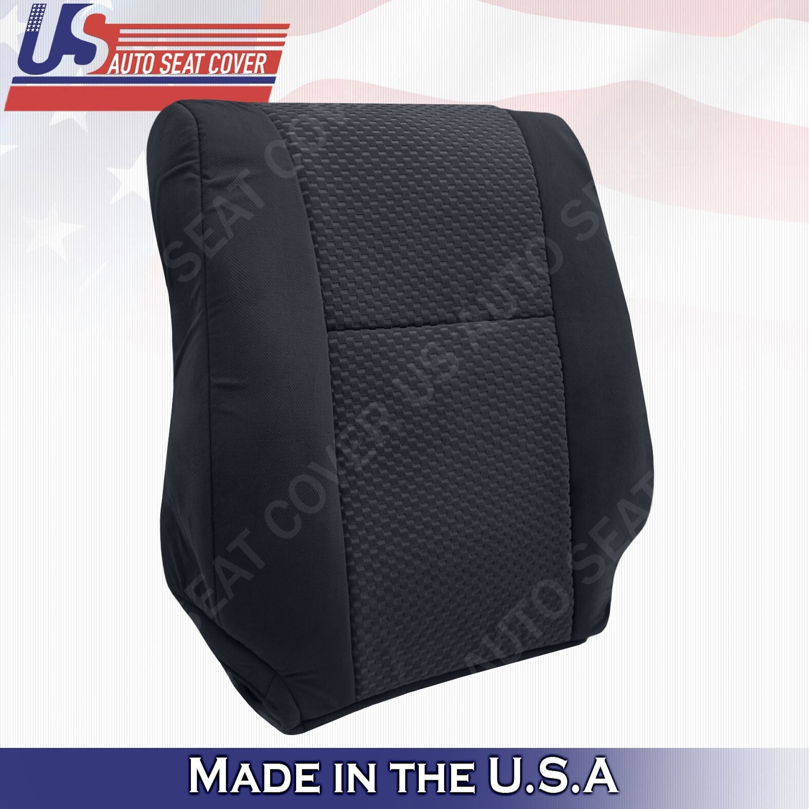 2007 to 2012 For Toyota Tundra Passenger Top Replacement Cloth Cover In Black