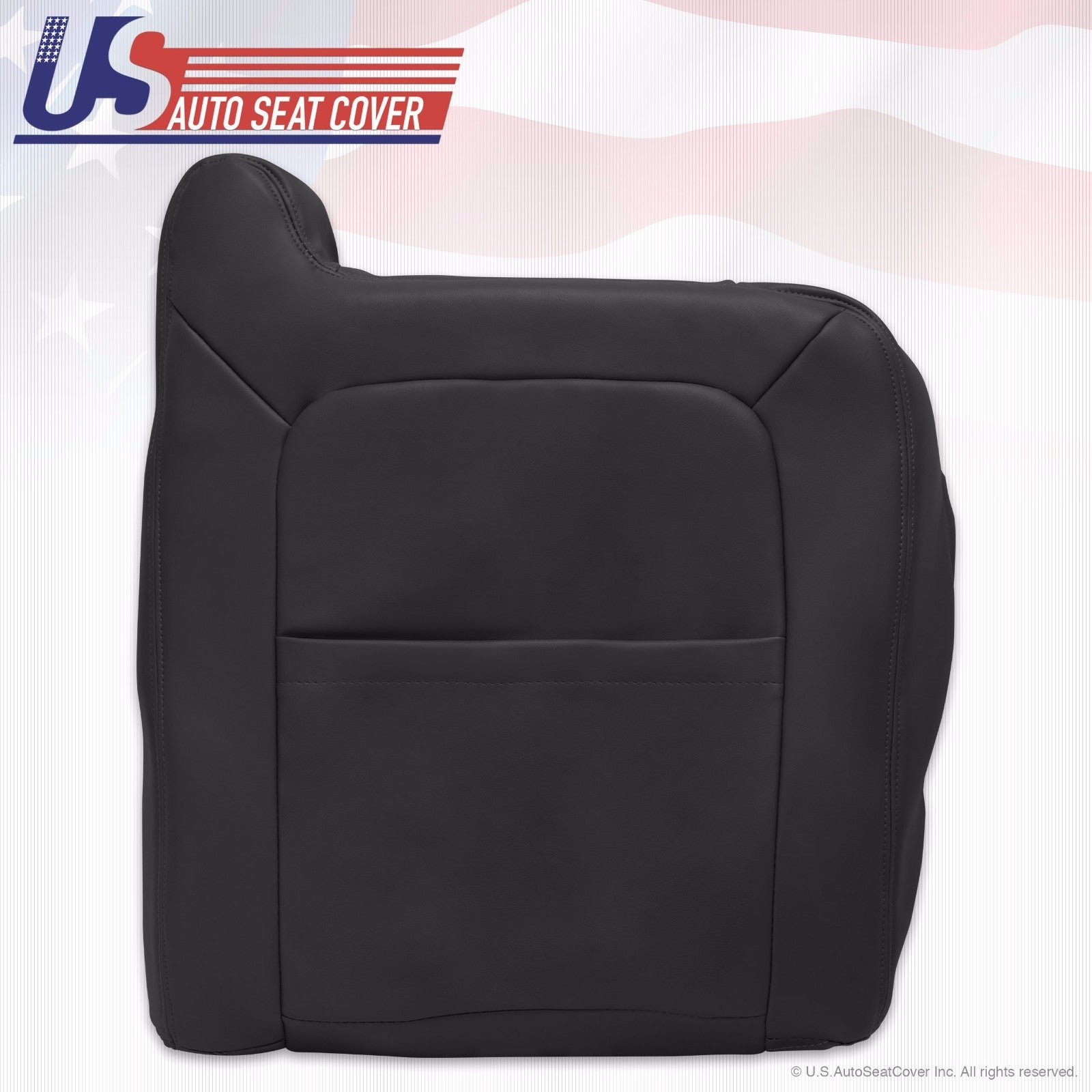 2003 To 06 GMC Sierra 1500 2500 3500 HD Upholstery leather seat-cover Dark-Gray