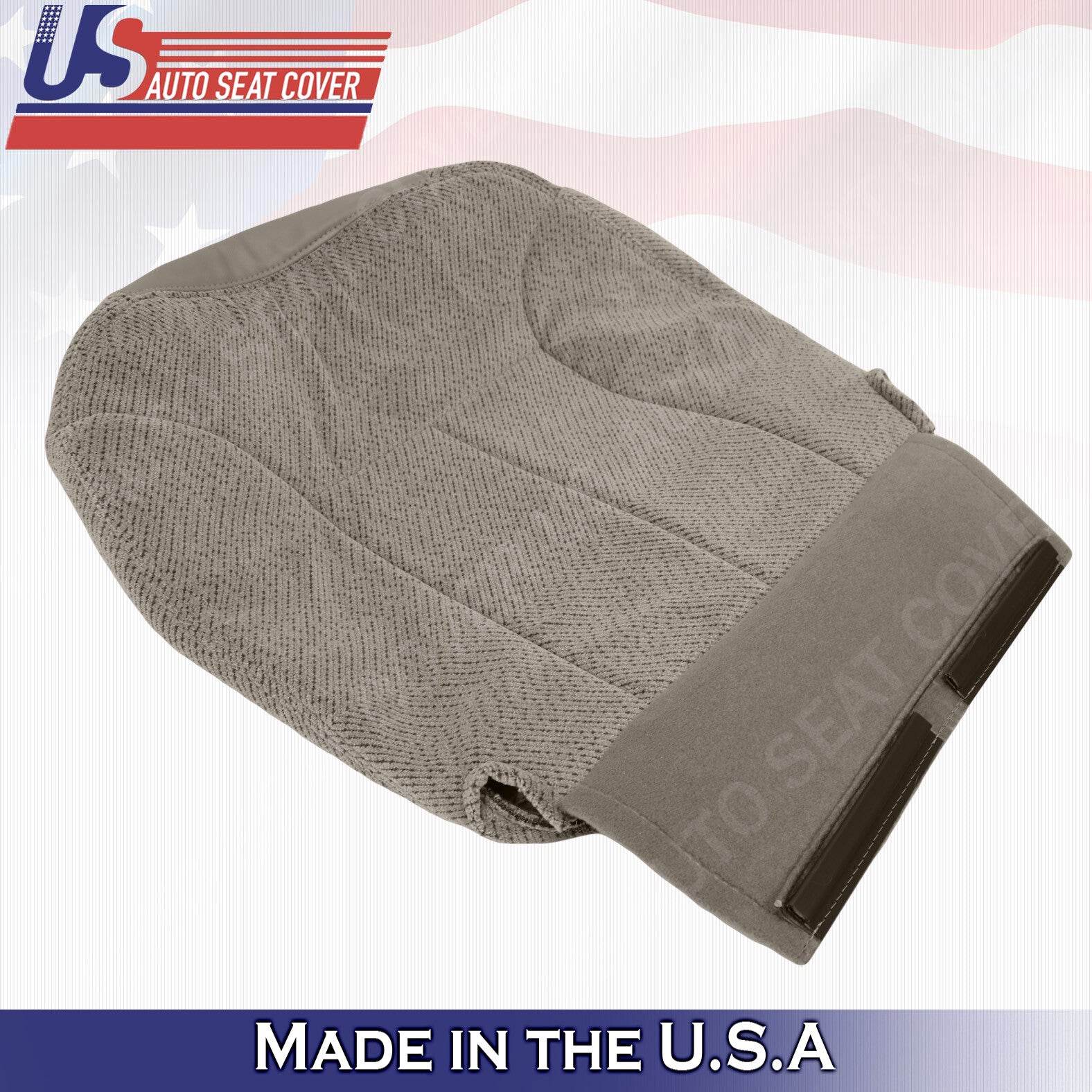 1995 to 1999 For Chevy Tahoe & Suburban Passenger Bottom Cloth Seat Cover in Tan