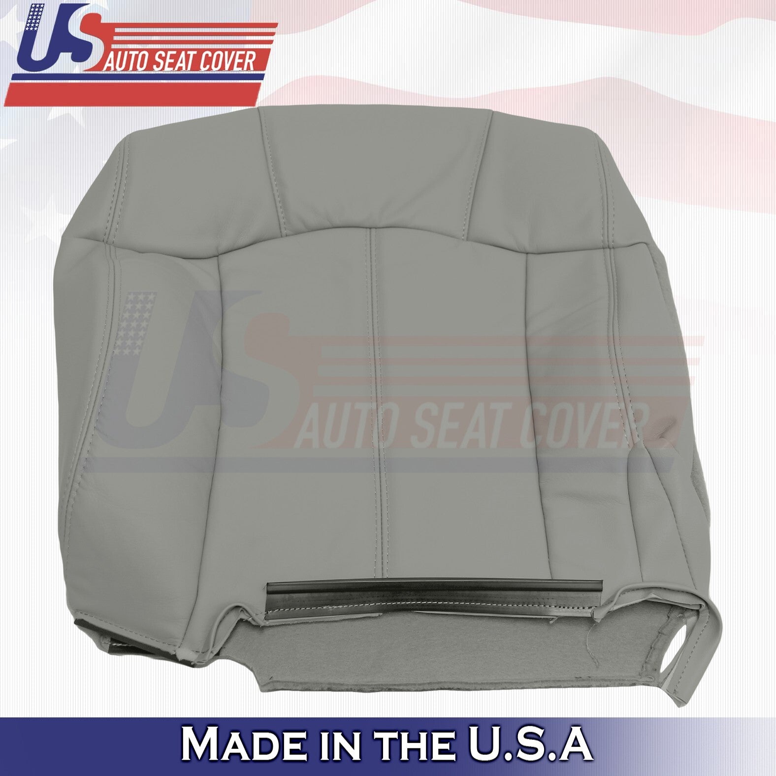 1999 to 2002 For Chevy Tahoe 2nd Row Driver &Passenger Tops Leather Covers Gray