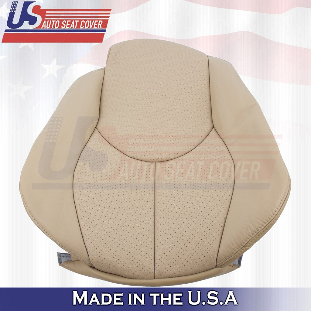 1996 to 2002 Fits Mercedes Benz SL500 SL600 Passenger Top Leather PERF Cover Tan