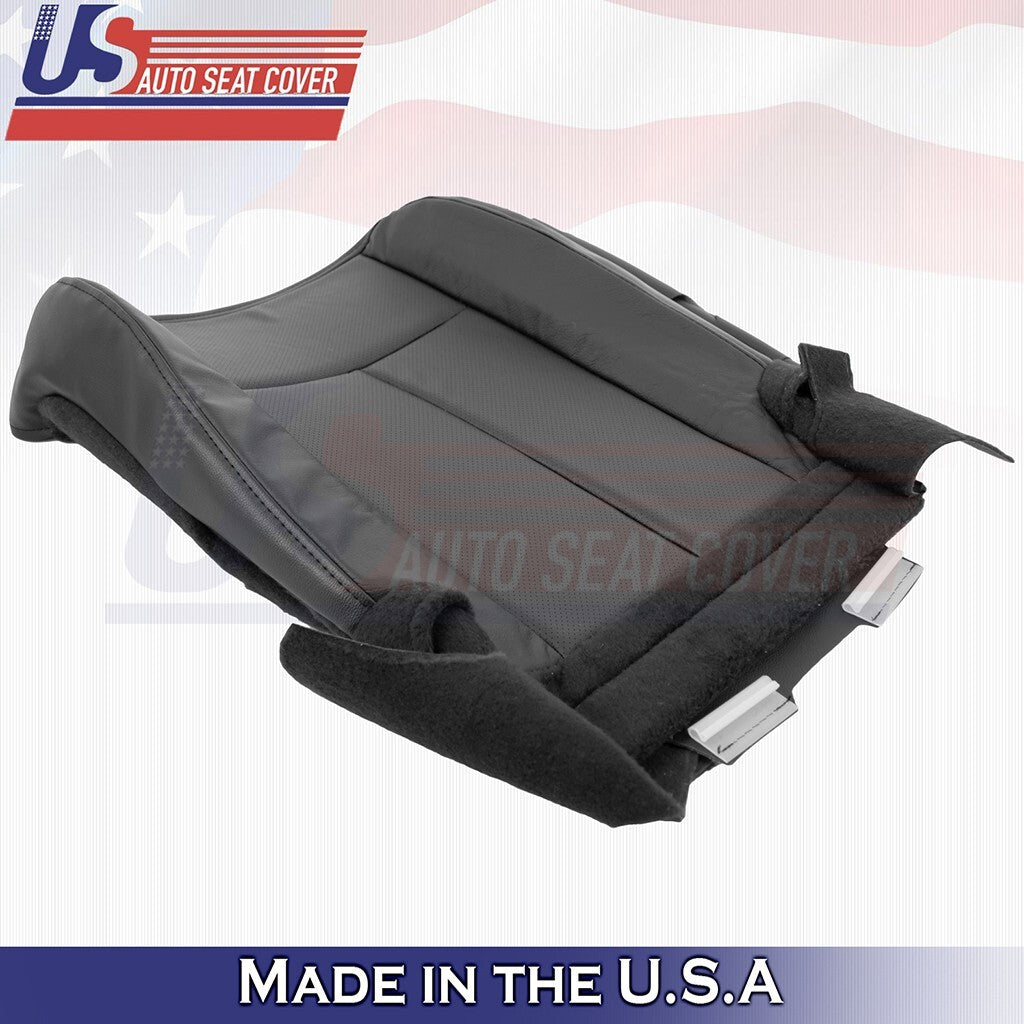 2015 2016 2017 Fits Ford Expedition Front Set Bottoms Leather Perf Cover Black