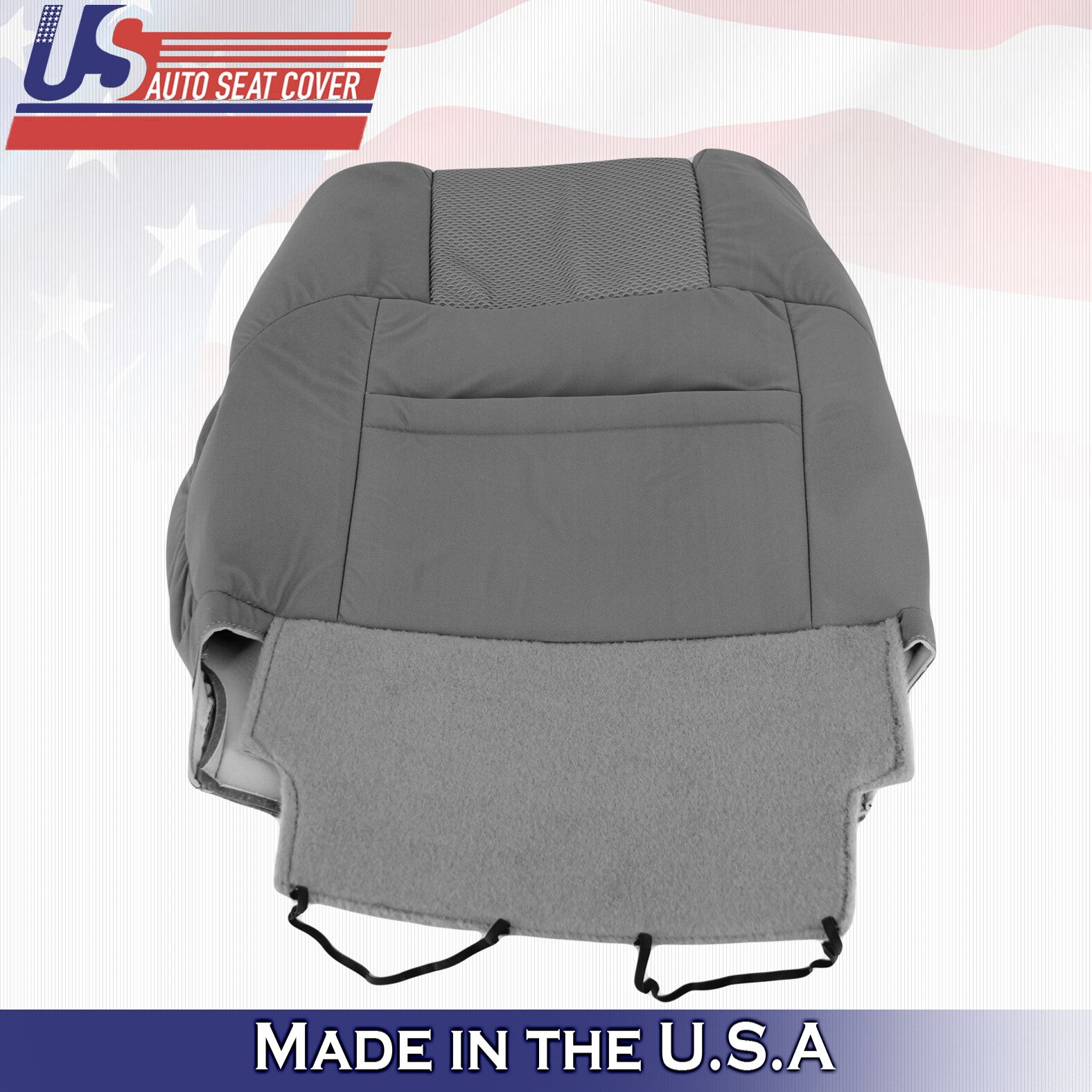 2005 2006 2007 2008 For Toyota Tacoma Driver Top Cloth Replacement Cover Gray
